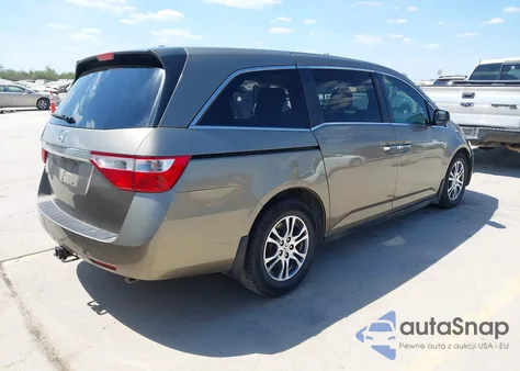 2011 Honda Odyssey Ex-L from USA, damaged, VIN 5FNRL5H60BB006163